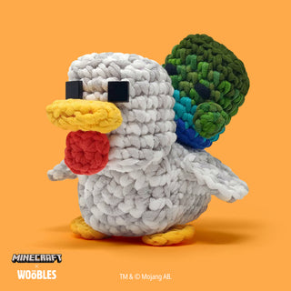 Minecraft Chicken Jockey Crochet Kit