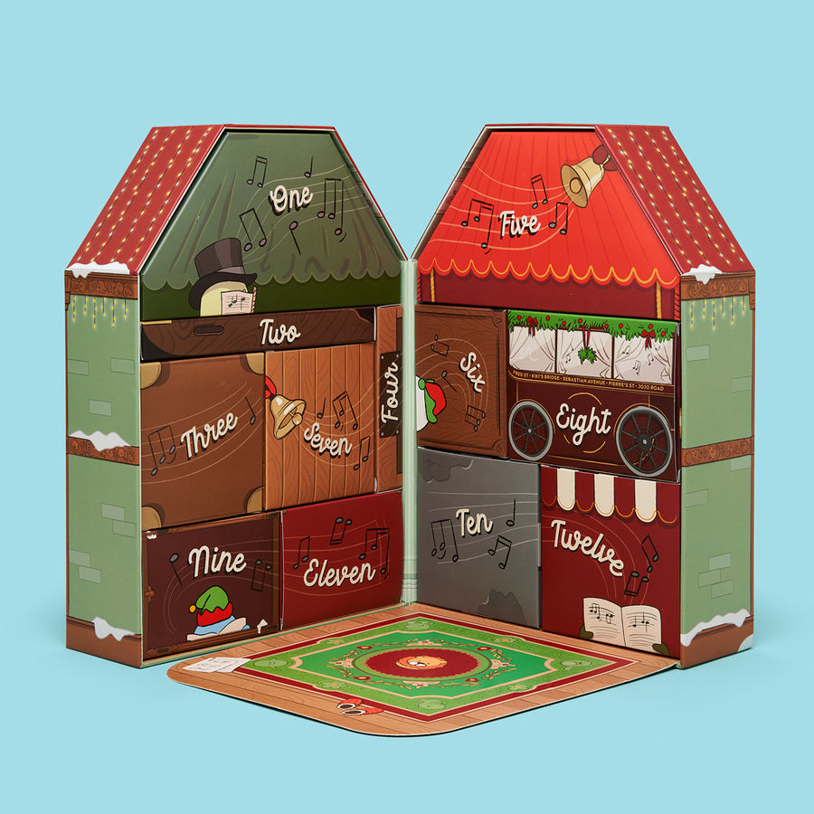 Here We Go A-Wooblin' Advent Calendar