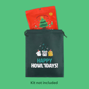 Holiday Drawstring Gift Bags