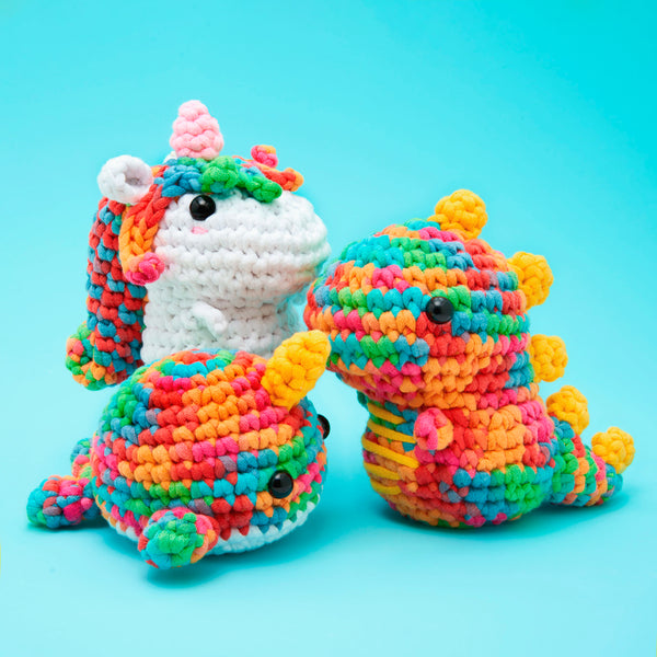 The Woobles - Billy The Unicorn Beginner Crochet Kit