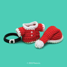Load image into Gallery viewer, Tiny Snoopy Santa Outfit Kit

