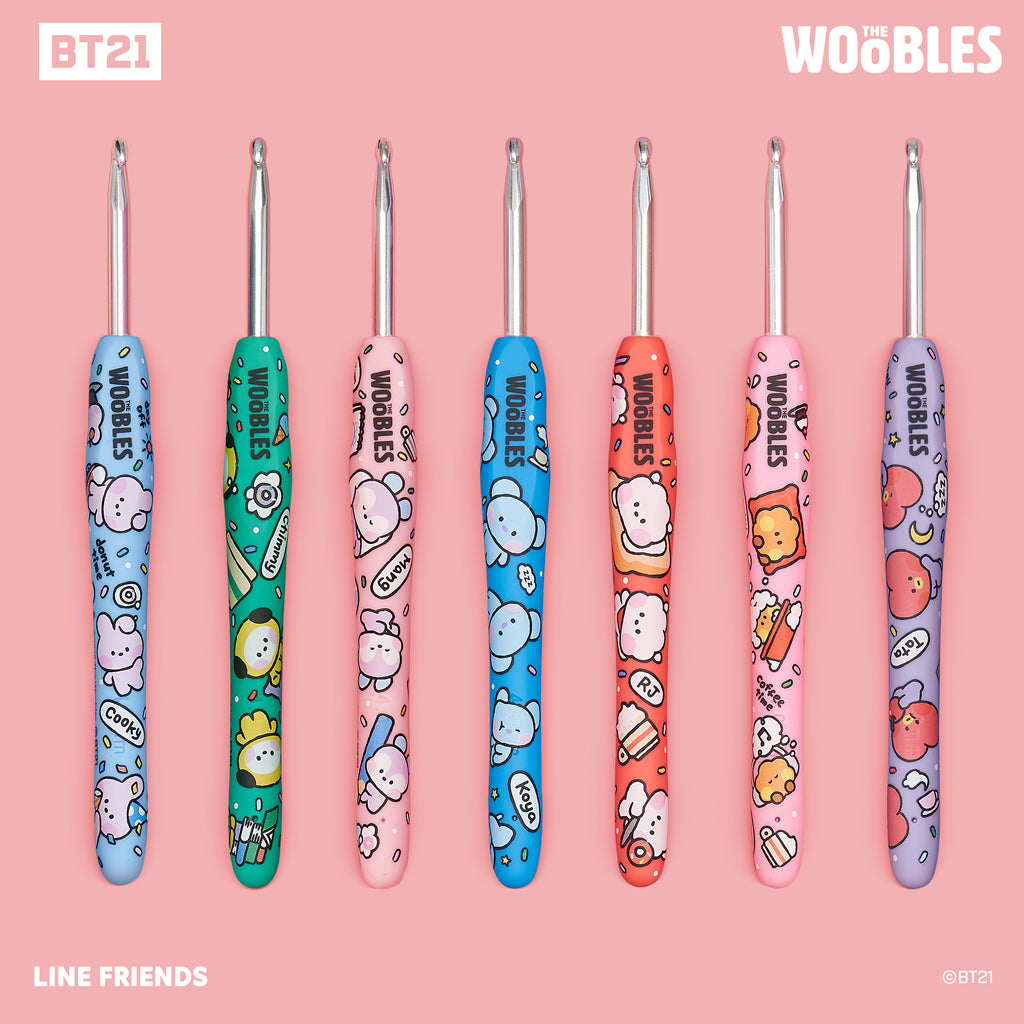 BT21 minini Donut Blind Bag Crochet Kit | The Woobles