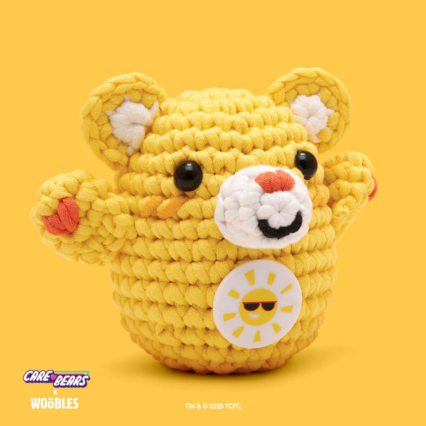 Funshine Bear™ Crochet Kit for Beginners | The Woobles