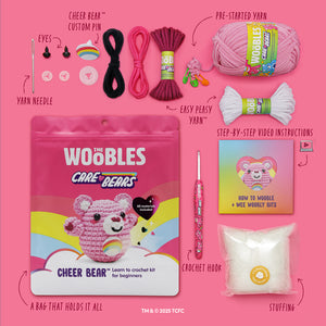 Cheer Bear™ Crochet Kit