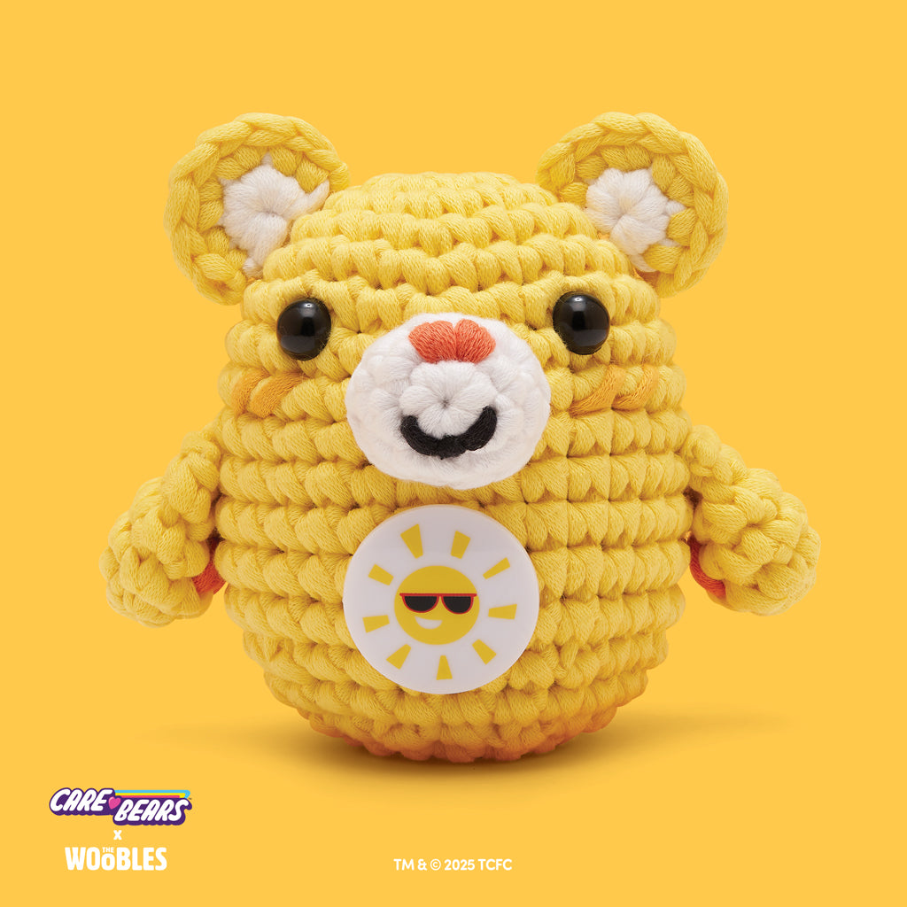 Funshine Bear™ Crochet Kit for Beginners | The Woobles