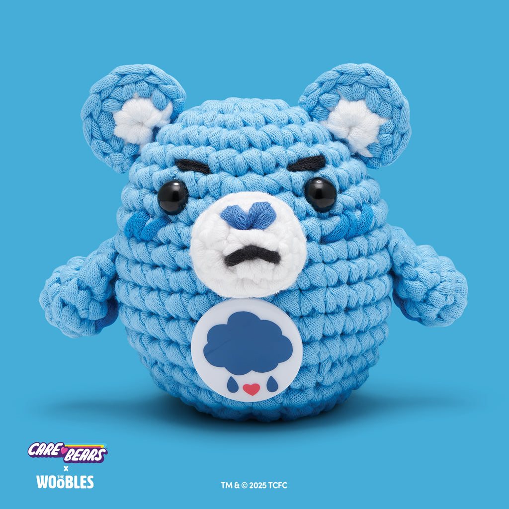 Grumpy Bear™ Crochet Kit for Beginners | The Woobles