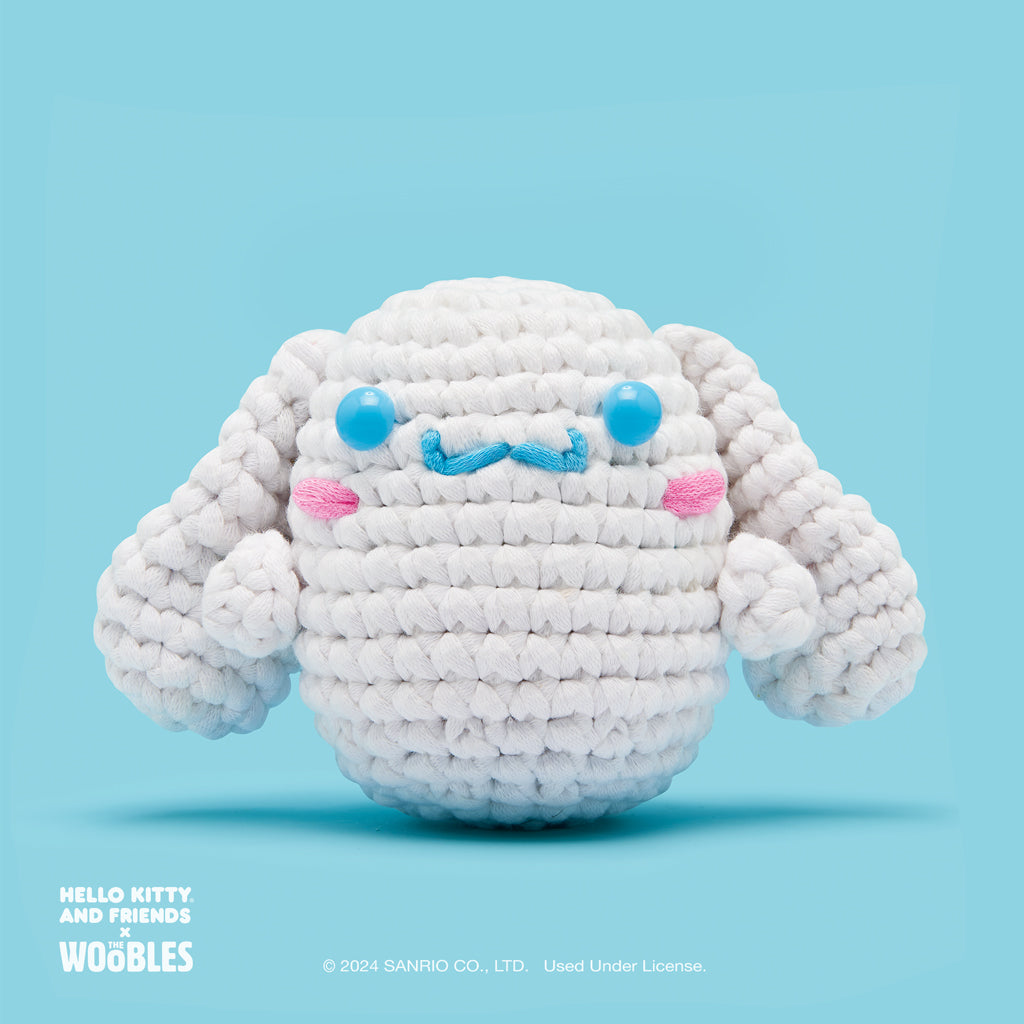 Cinnamoroll collab marshmallow knit set Cinnamoroll collaboration