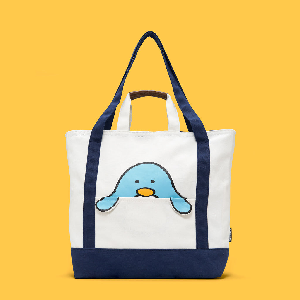Fan-tote-stic Canvas Bag | The Woobles