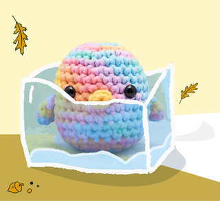 Kiki the Chick Pastel Crochet Kit