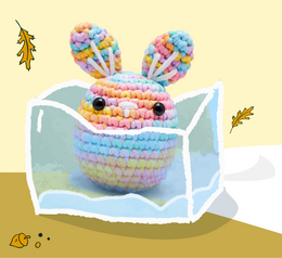 Jojo the Bunny Pastel Crochet Kit