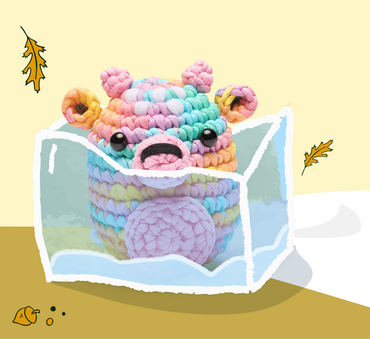 Willow the Fawn Pastel Crochet Kit