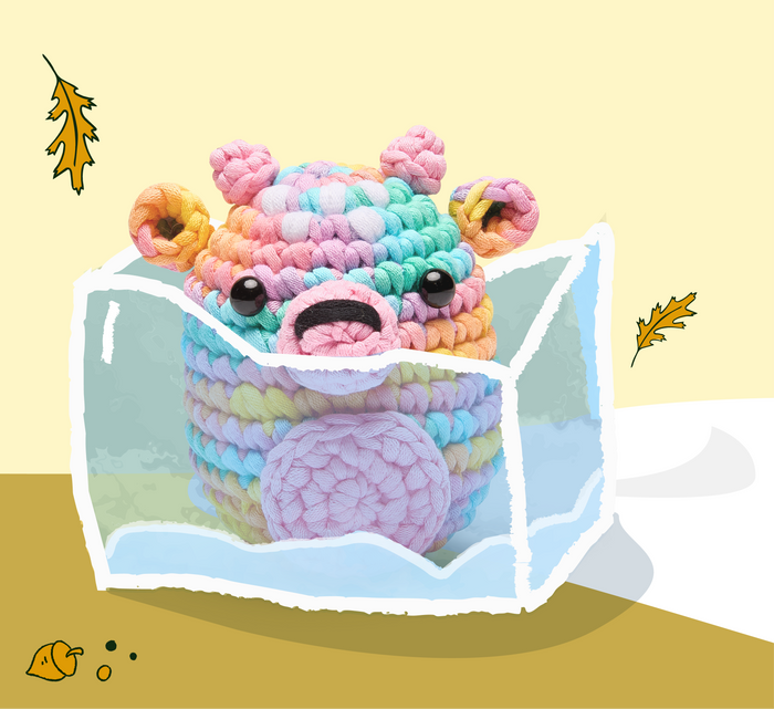 Willow the Fawn Pastel Crochet Kit