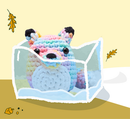 Felix the Fox Pastel Crochet Kit