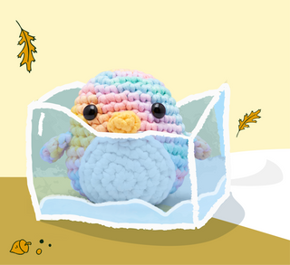 Pierre the Penguin Pastel Crochet Kit