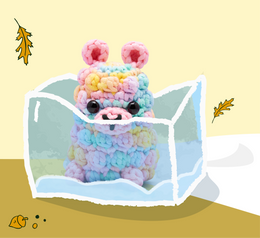 Gertrude the Llama Pastel Crochet Kit
