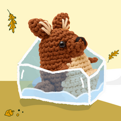 Bella the Kangaroo Crochet Kit
