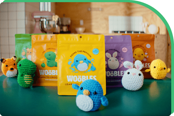 Minecraft Creeper Crochet Kit for Beginners | The Woobles