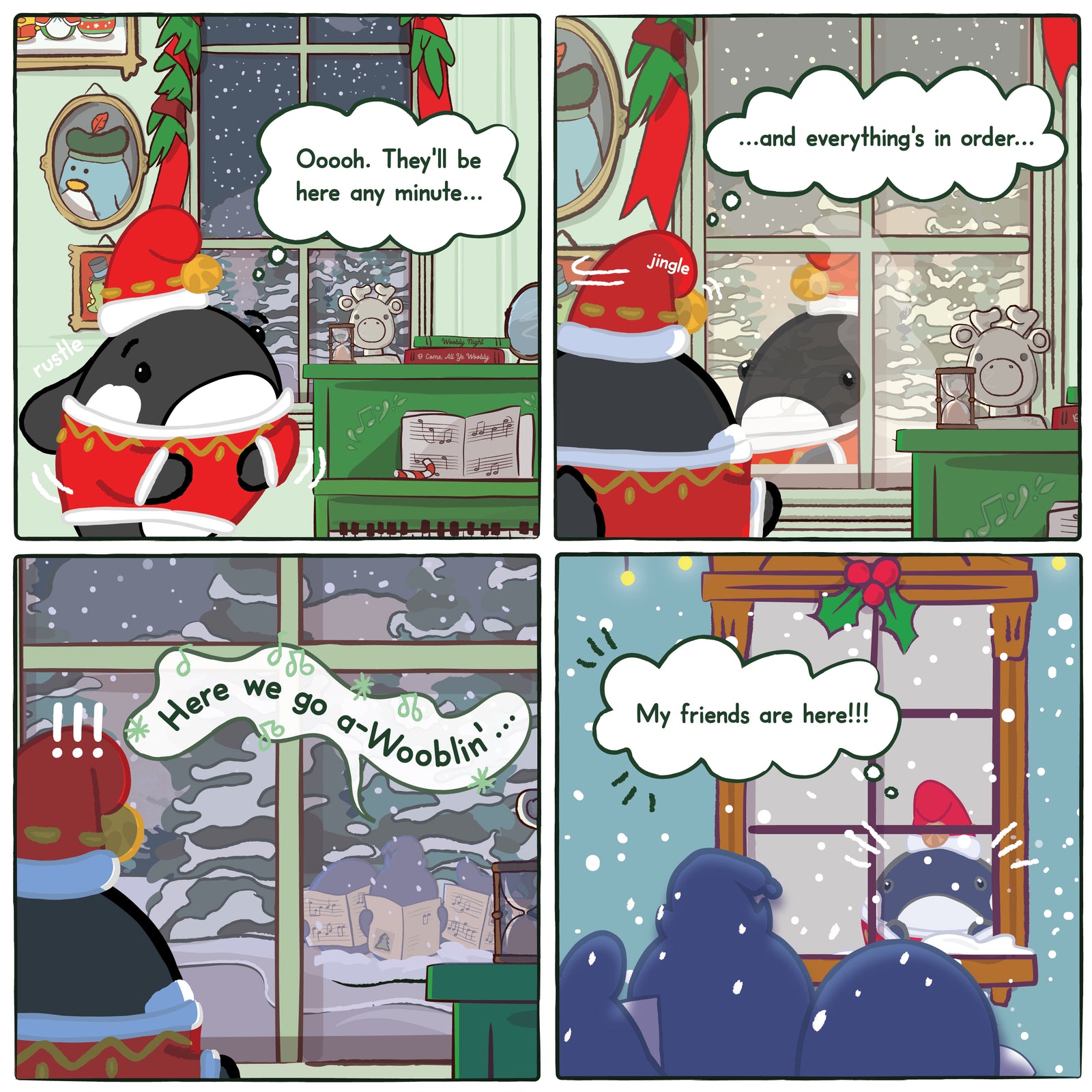 Here We Go A-Wooblin' Advent Calendar
