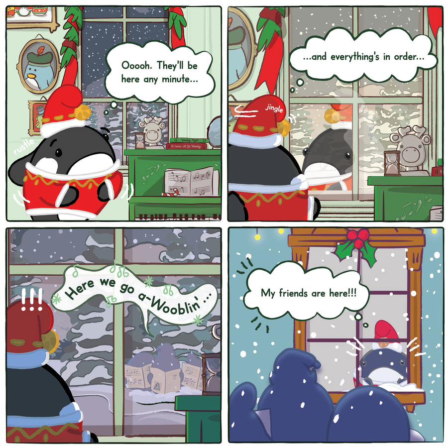 Here We Go A-Wooblin' Advent Calendar