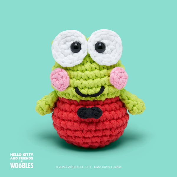 Keroppi™️ Crochet Kit for Beginners | The Woobles