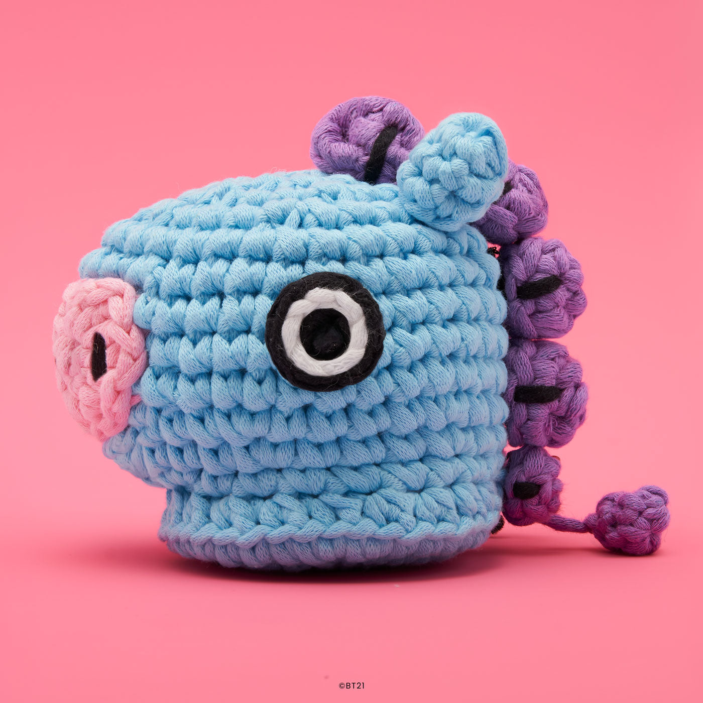 MANG BT21 The Woobles Learn To Crochet Kit For Beginner+/