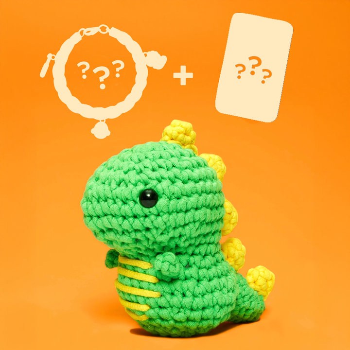Fred the Dinosaur Crochet Kit