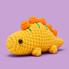 Load image into Gallery viewer, Phoebe the Stegosaurus Crochet Kit
