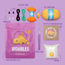 Load image into Gallery viewer, Phoebe the Stegosaurus Crochet Kit
