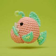 Poe the Angler Fish Crochet Kit