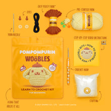 Load image into Gallery viewer, Pompompurin™️ Crochet Kit
