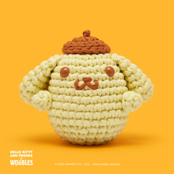 Pompompurin™️ Crochet Kit for Beginners | The Woobles