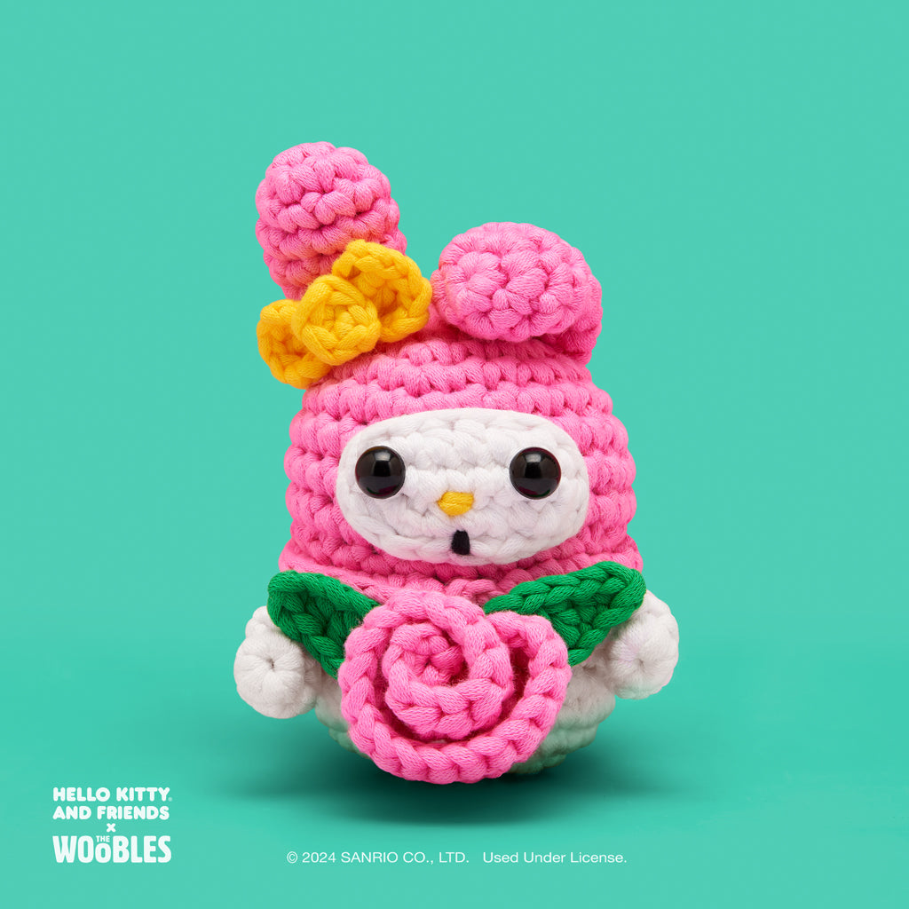 A Halloween-Themed Hello Kitty Woobles Crochet Bundle is Available Now
