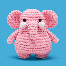 Load image into Gallery viewer, Lulu the Elephant Crochet Kit

