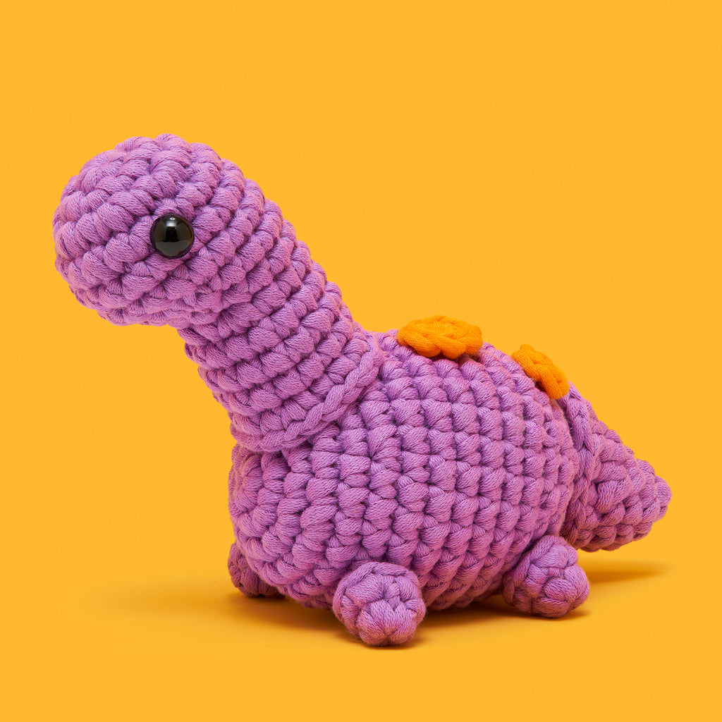 Wally the Brachiosaurus Crochet Kit