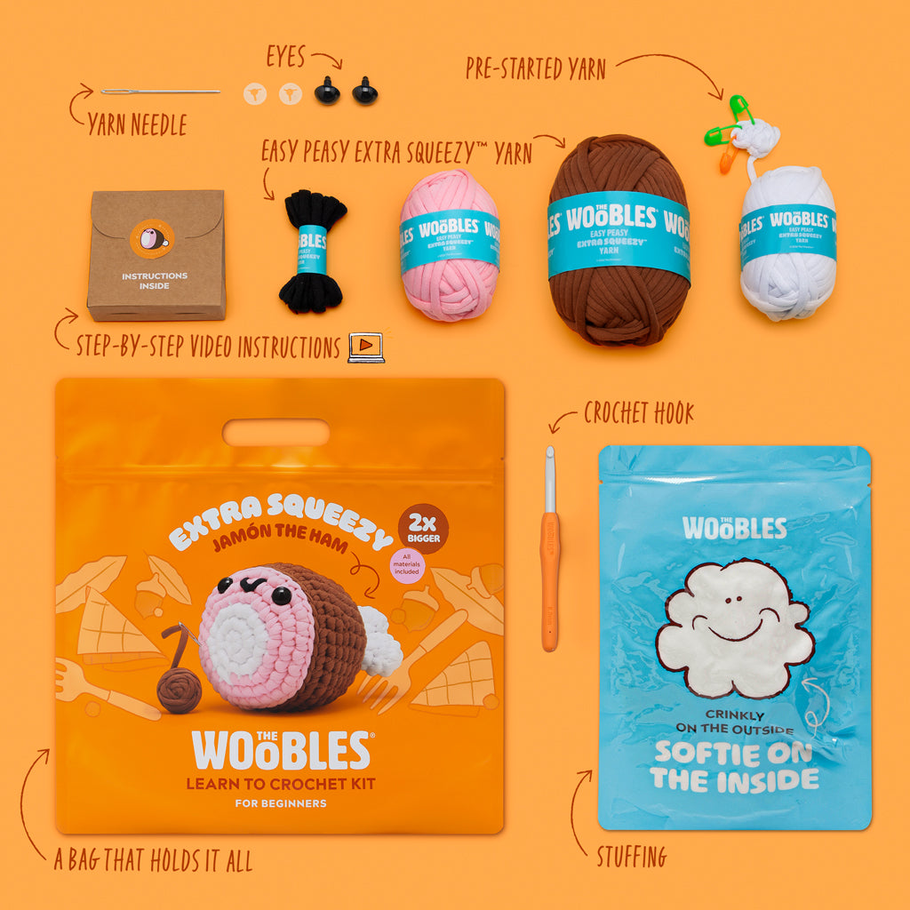 Jamón the Ham Crochet Kit
