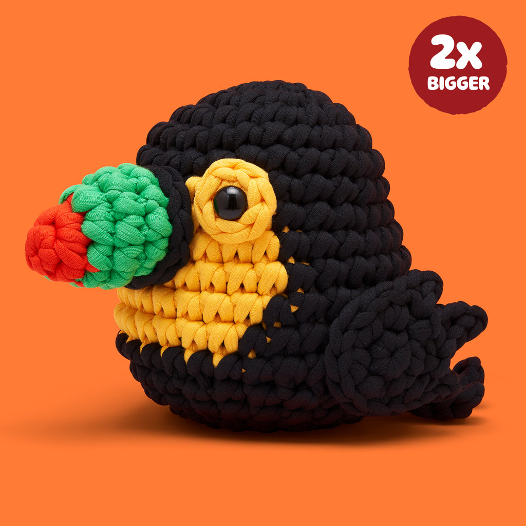 Mango Toucan Extra Squeezy Crochet Kit