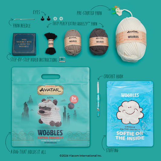 Appa Extra Squeezy Crochet Kit