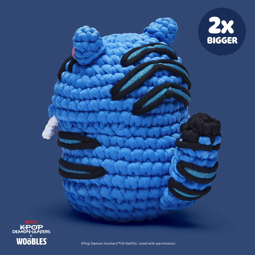 【レア】憨豆儿　ミスタービーン　スクイーズ　猫セット Derpy Extra Squeezy Crochet Kit | The Woobles