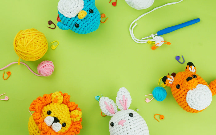 Beginner Learn to Crochet Kit Bunny Rabbit the Woobles Easy