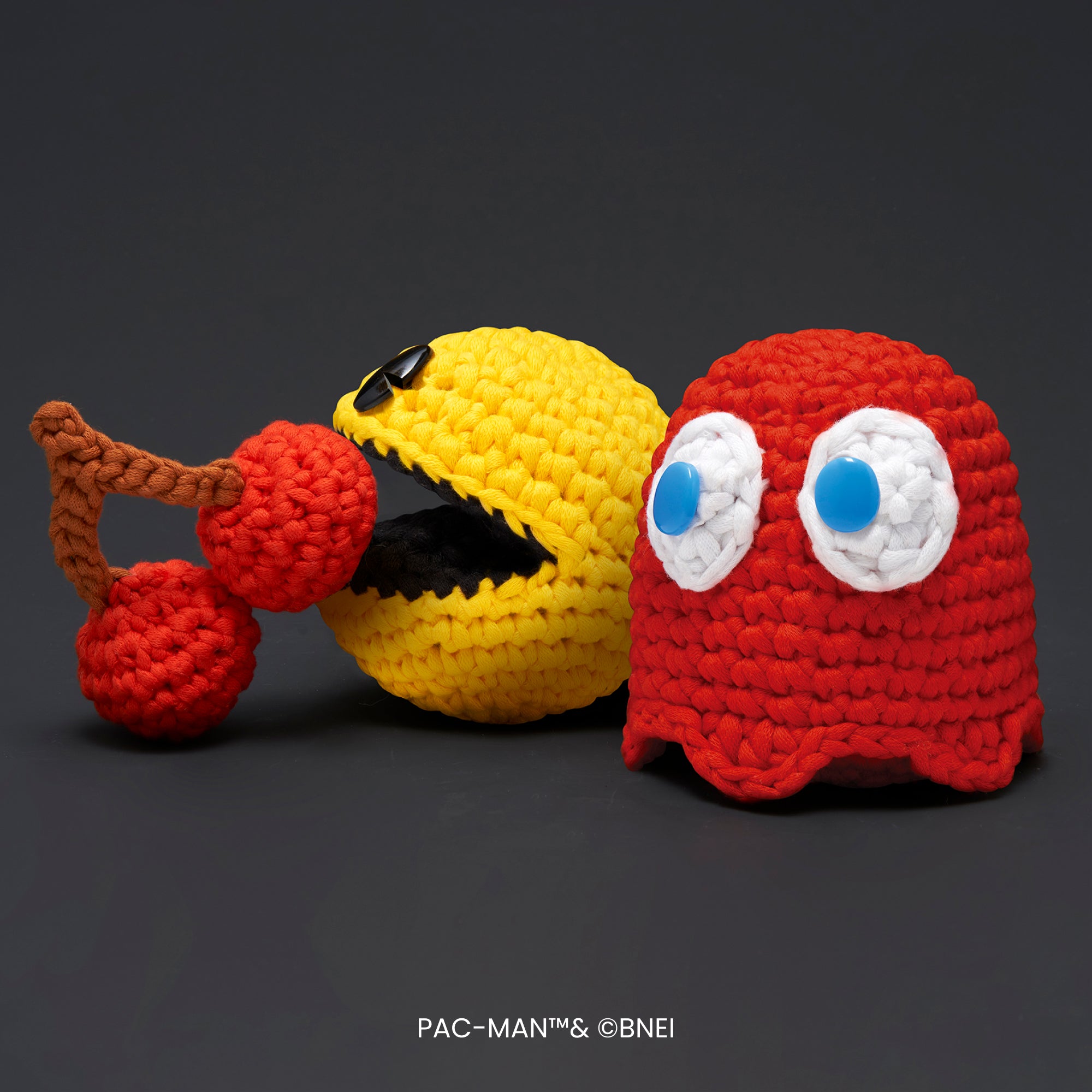 PAC sale man and cherry crochet kits