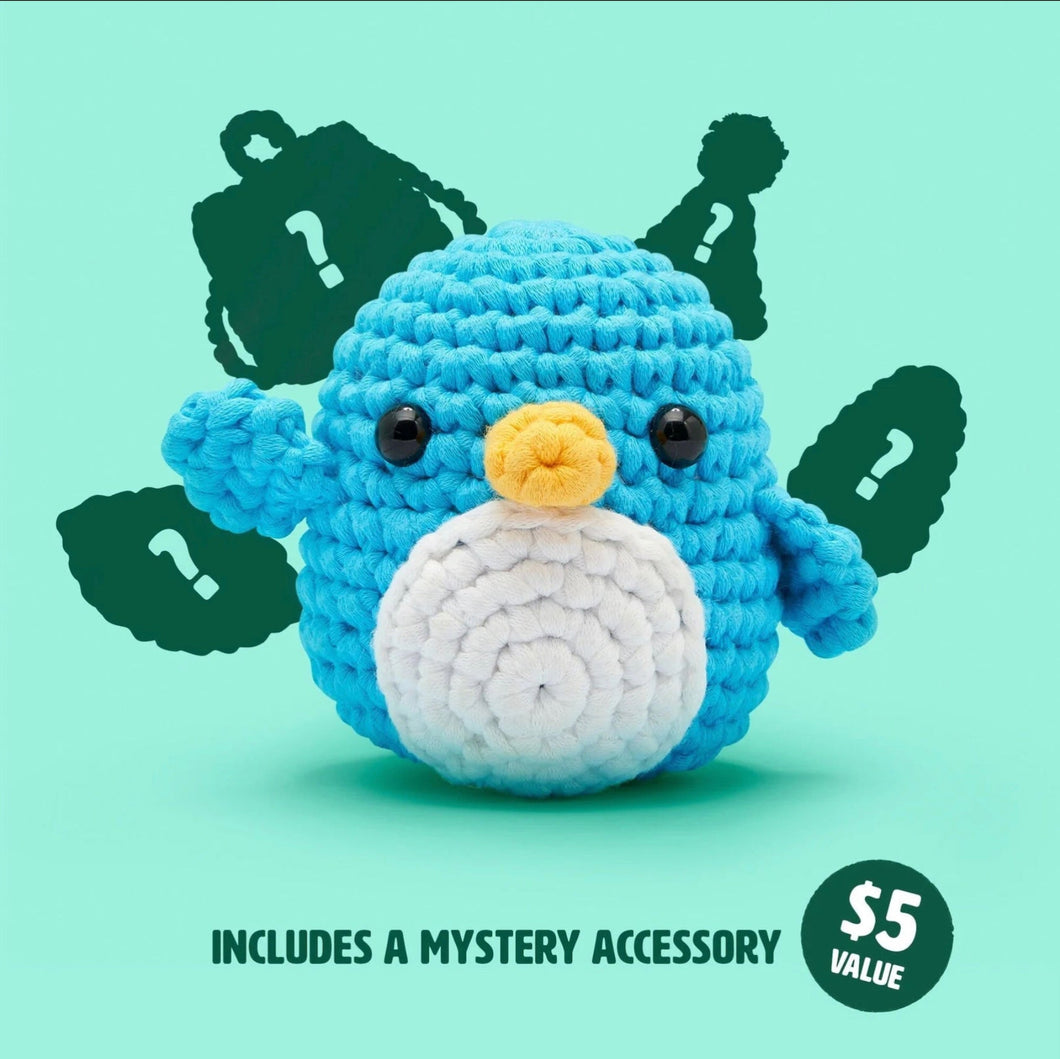 Pierre the Penguin Crochet Kit with Free Mystery Accessory