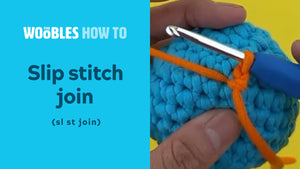 Slip stitch join (sl st join)