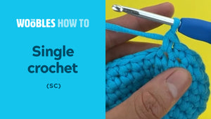 Single crochet (sc)