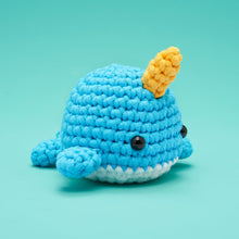 Load image into Gallery viewer, Narwhal Crochet Kit
