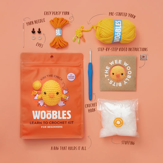 Kiki the Chick Crochet Kit