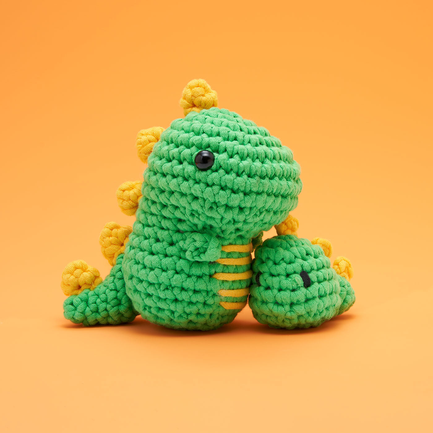 the wobbles crochet kit dino the dinosaur – Tacos Y Mas