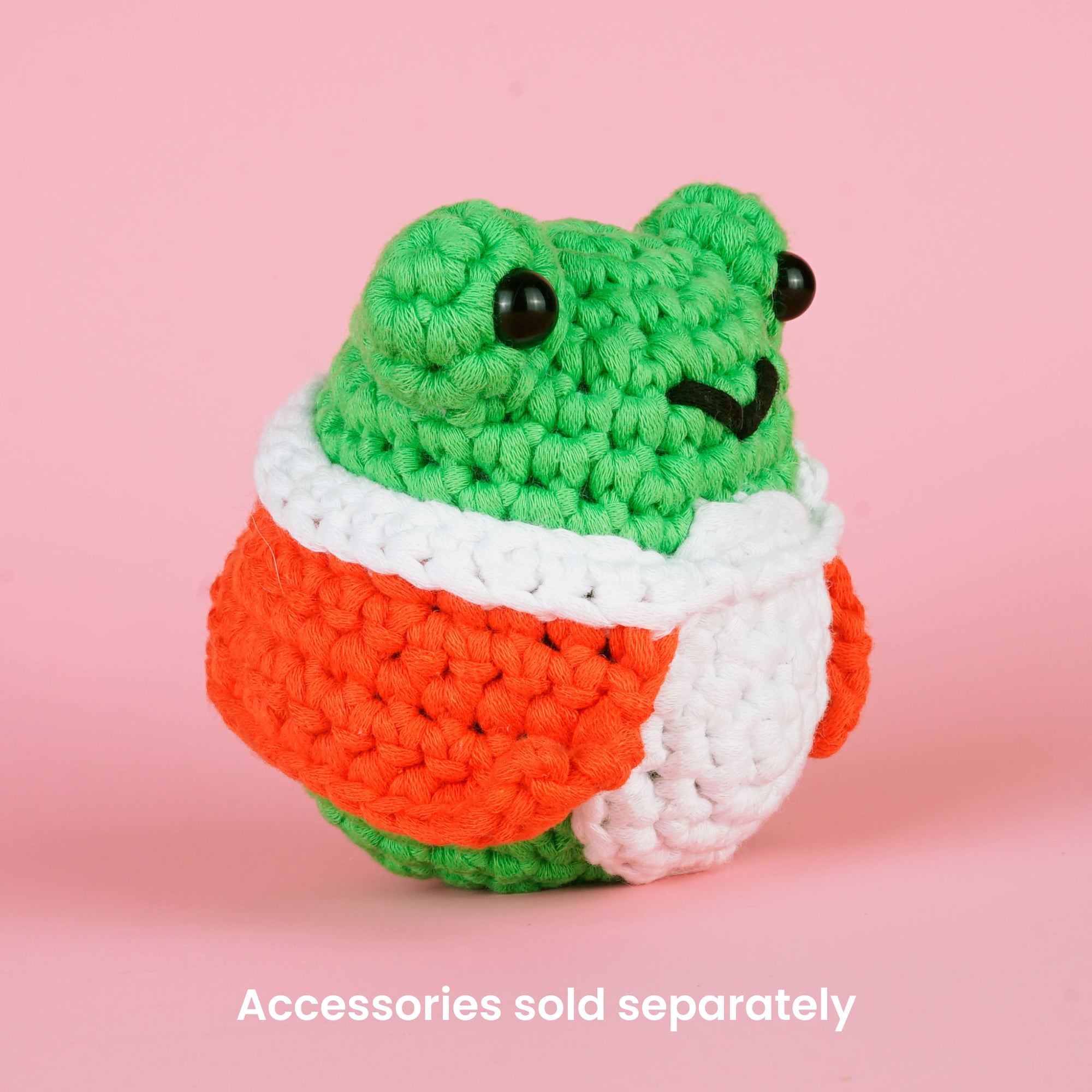 Frog Crochet Kit  Learn to Crochet with The Woobles