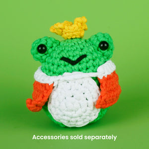 Beginner Frog Crochet Kit Easy Crochet Starter Kit Crochet Animals