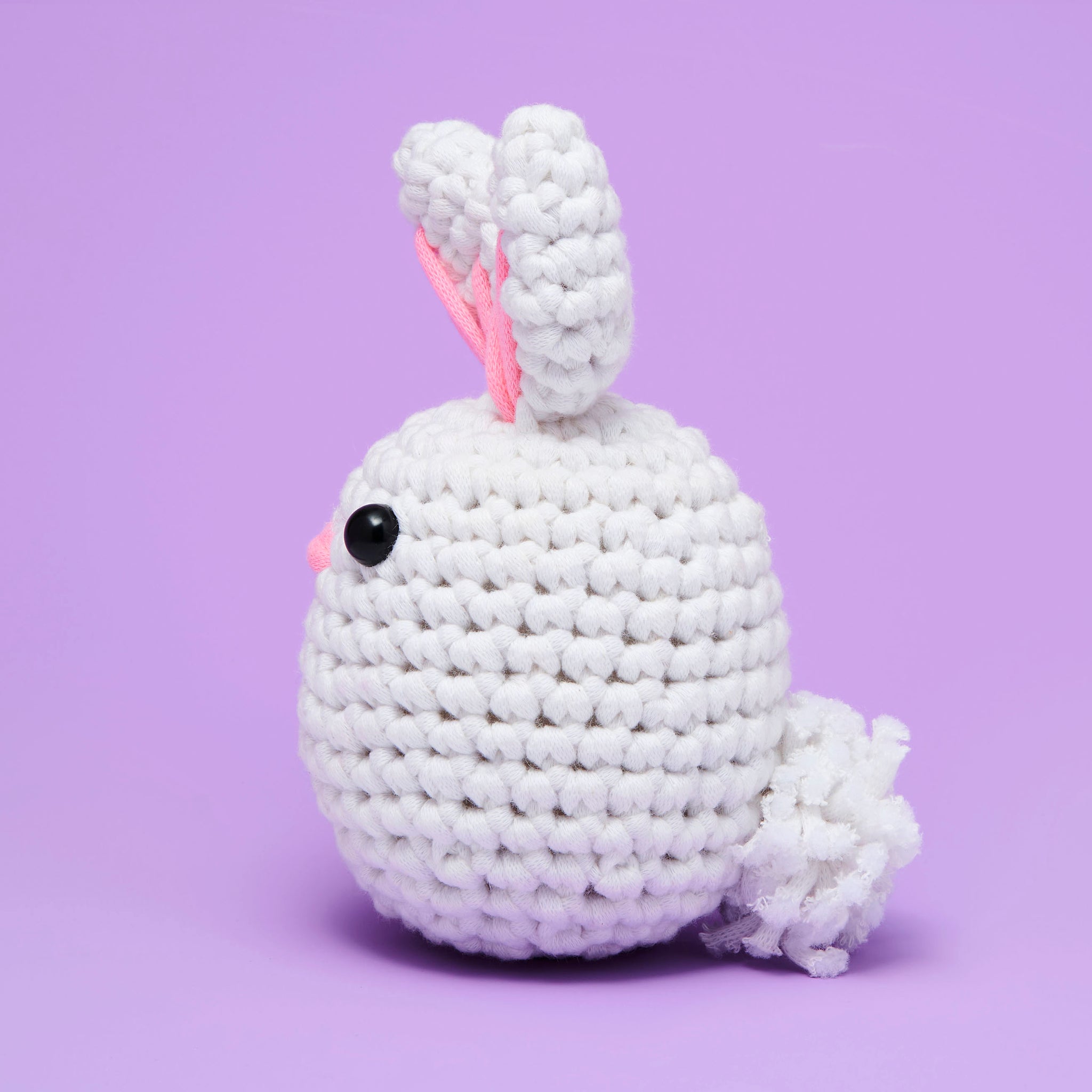 The Woobles Easy Peasy Beginner Bundle Crochet Kit (Penguin,Chick,Fox & Bunny) with Easy Peasy Yarn- All in One Crochet Knitting Kit- Crochet Kit