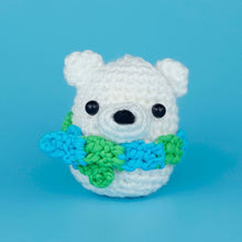 Load image into Gallery viewer, Earth Day Limited Edition Lola Loca the Polar Bear Crochet Kit
